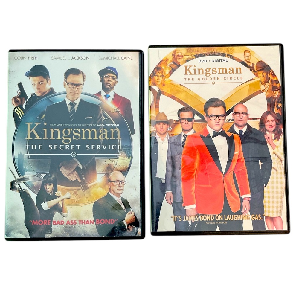 Kingsman DVD Movies The Secret Service The Golden Circle